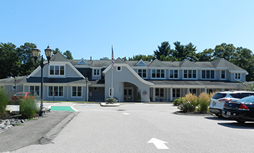 Front of Senior Center Building
