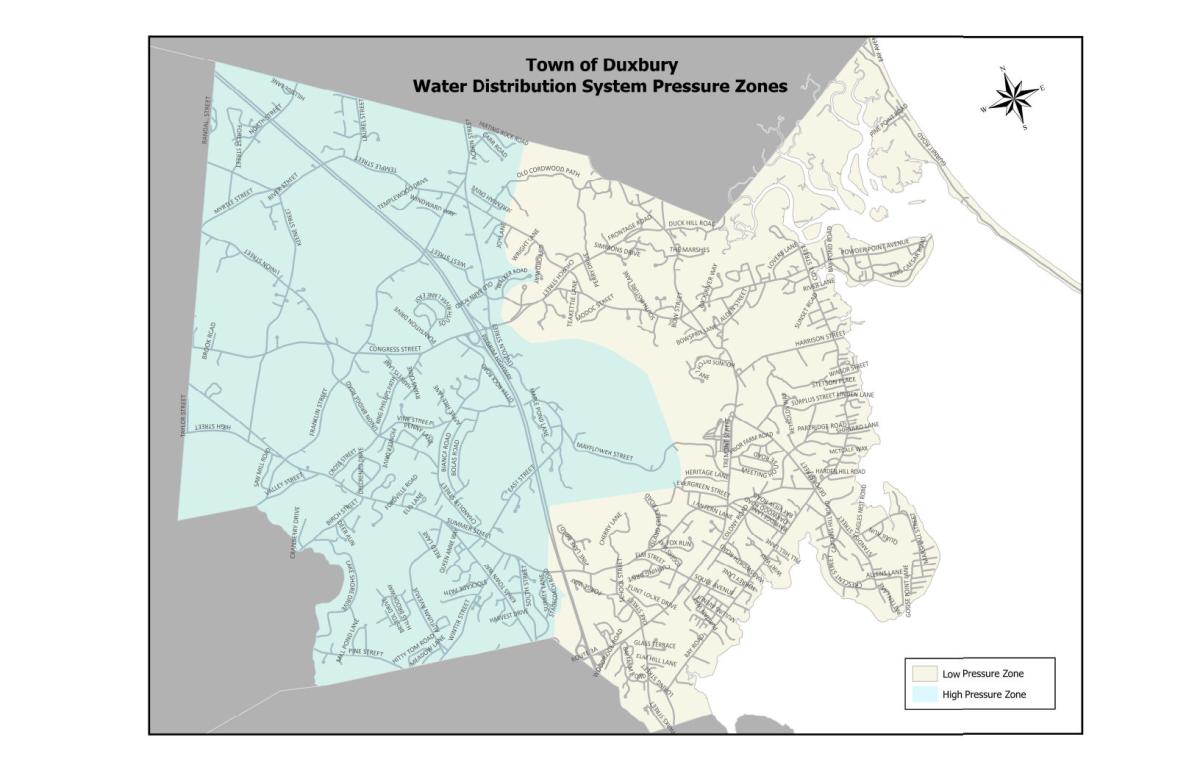 Pressure Zone Map
