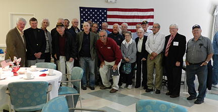 Veterans at the Senior Center