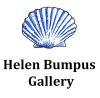 Helen Bumpus Gallery logo with blue shell