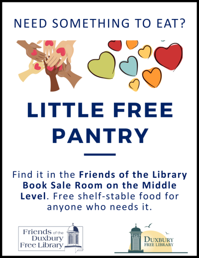 Need something to eat? Little Free Pantry. 