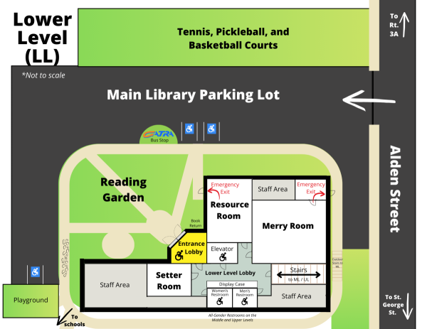 This is the map of the lower level