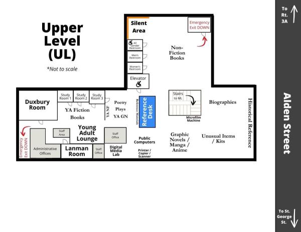 UPPER LEVEL MAP