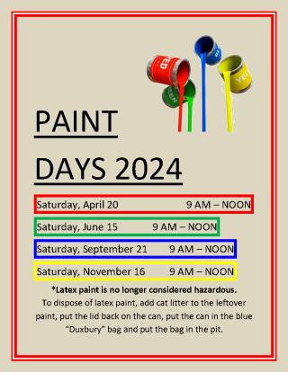 Paint Days 2024