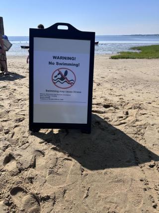 Closed to Swimming 