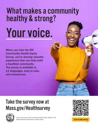 CHEI Health Equity Survey Flyer