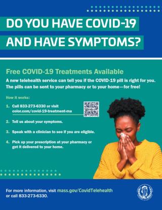 Free COVID-19 Treatments Available via Telehealth