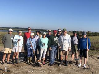 Clamming on Duxbury Bay