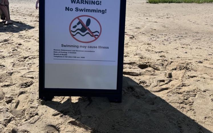 Closed to Swimming 