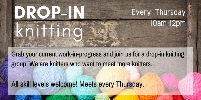 Drop-In Knitting
